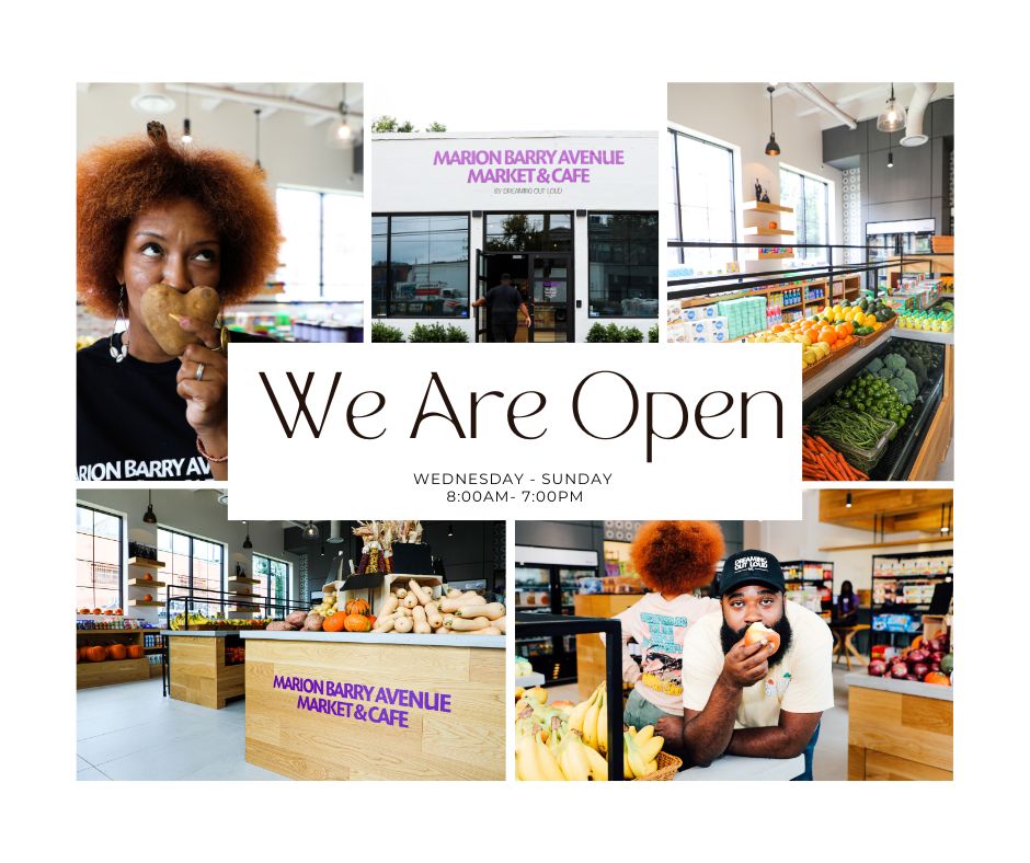 Marion Barry Avenue Market & Cafe Open Timing